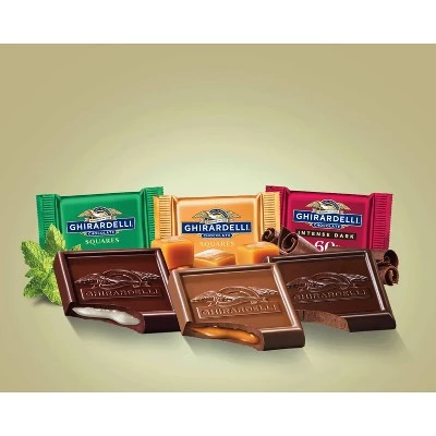 Ghirardelli Premium Assortment Chocolate Squares Gift Bag 5.91oz