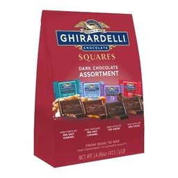 Ghirardelli Ghirardelli Premium Dark Assortment Chocolate Squares  14.86oz