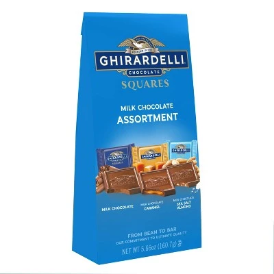 Ghirardelli Premium Milk Assortment Chocolate Squares 5.66oz