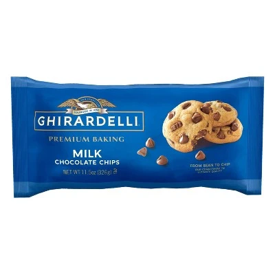 Ghirardelli Milk Chocolate Premium Baking Chips  11.5oz