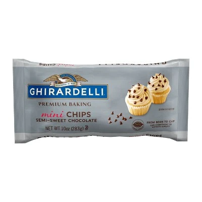 Ghirardelli Premium Baking Mini Chips, Semi Sweet Chocolate