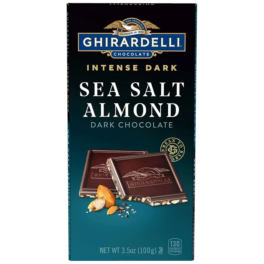 Ghirardelli Intense Dark Chocolate, Sea Salt