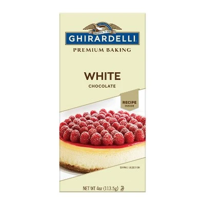 Ghirardelli White Chocolate Baking Bar 4oz