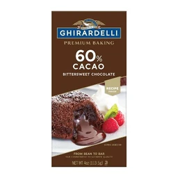 Ghirardelli Ghirardelli 60% Cacao Bittersweet Chocolate Baking Bar  4oz
