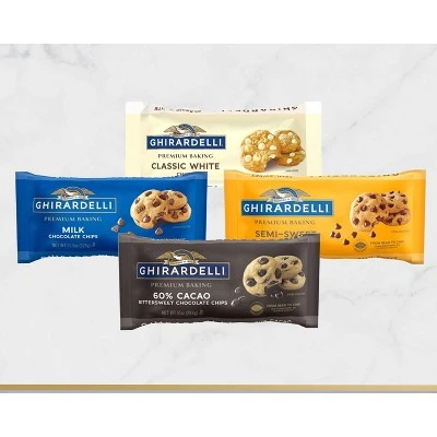 Ghirardelli 60% Cacao Bittersweet Chocolate Baking Chips  20oz
