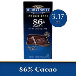 Ghirardelli Ghirardelli Intense Dark 86% Midnight Reverie Chocolate Squares  3.17oz