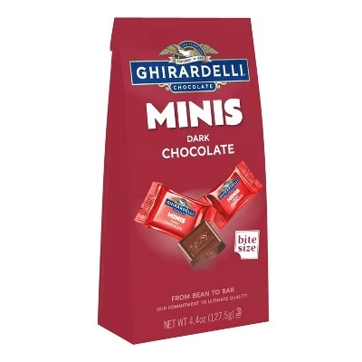 Ghirardelli Minis Dark Chocolate Squares 4.4oz