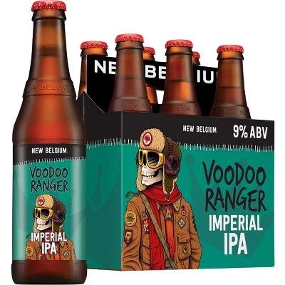 New Belgium Voodoo Ranger Imperial IPA Beer  6pk/12 fl oz Bottles