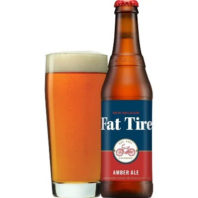 New Belgium Fat Tire Amber Ale Beer  12pk/12 fl oz Bottles