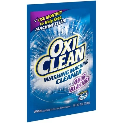 OxiClean Washing Machine Cleaner with Odor Blasters  4ct