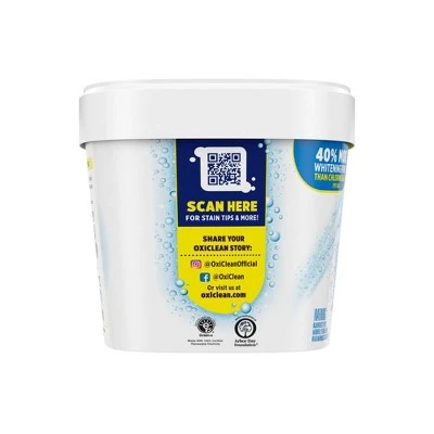 OxiClean White Revive Laundry Whitener + Stain Remover Powder 3.5lbs