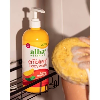 Alba Botanica Very Emollient Bath & Shower Gel Honey Mango
