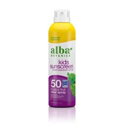 Alba Botanica Alba Botanica Very Emollient Active Kids Clear Sunscreen Spray  SPF 50  6oz