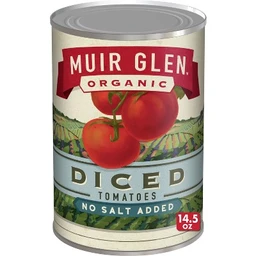 Muir Glen Muir Glen Organic Diced Tomatoes No Salt Added  14.5oz