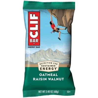 CLIF Bar Oatmeal Raisin Walnut Energy Bars 12ct