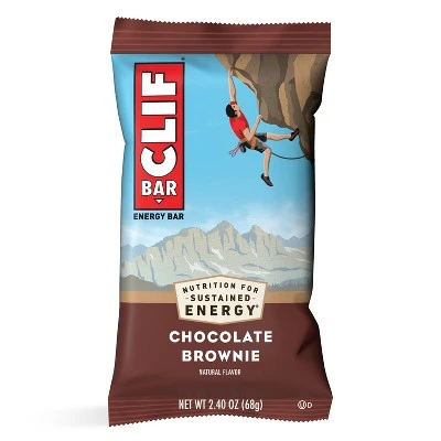 CLIF Bar Chocolate Brownie Energy Bars 12ct
