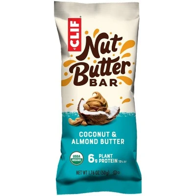 CLIF Bar Nut Butter Filled Coconut Almond Butter Energy Bars  5ct