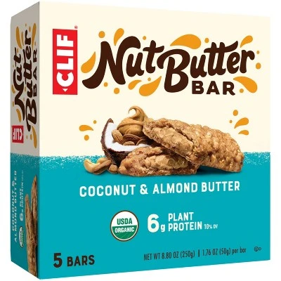 CLIF Bar Nut Butter Filled Coconut Almond Butter Energy Bars  5ct