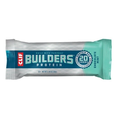 CLIF Builders Protein Bars Chocolate Mint 20g Protein