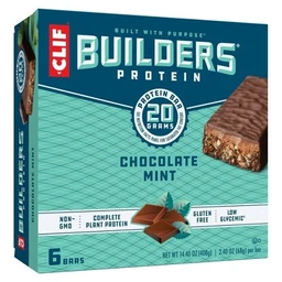 CLIF Bar CLIF Builders Protein Bars Chocolate Mint 20g Protein