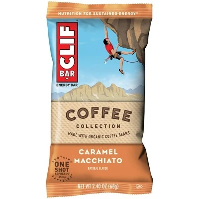 CLIF Bar Coffee Collection Caramel Macchiato 6ct
