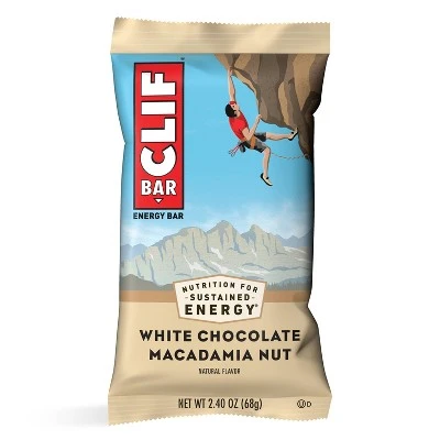 CLIF Bar White Chocolate Macadamia Nut Energy Bars 6ct