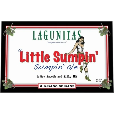 Lagunitas Little Sumpin' Sumpin' Ale Beer 6pk/12 fl oz Cans