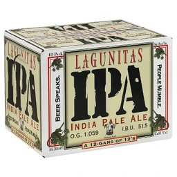 Lagunitas Lagunitas IPA Beer  12pk/12 fl oz Bottles