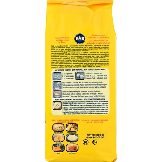 P.A.N. Pre Cooked White Corn Meal 35.27 oz