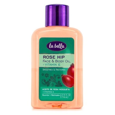 La Bella Rose Hip Body Oil  2.5floz