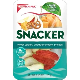 Crunch Pak Crunch Pak Sweet Apple Snackers with Pretzels & Cheese  4.75oz