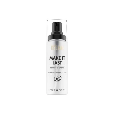 Milani Make It Last Prime + Correct + Set Makeup Setting Spray  2.03 oz