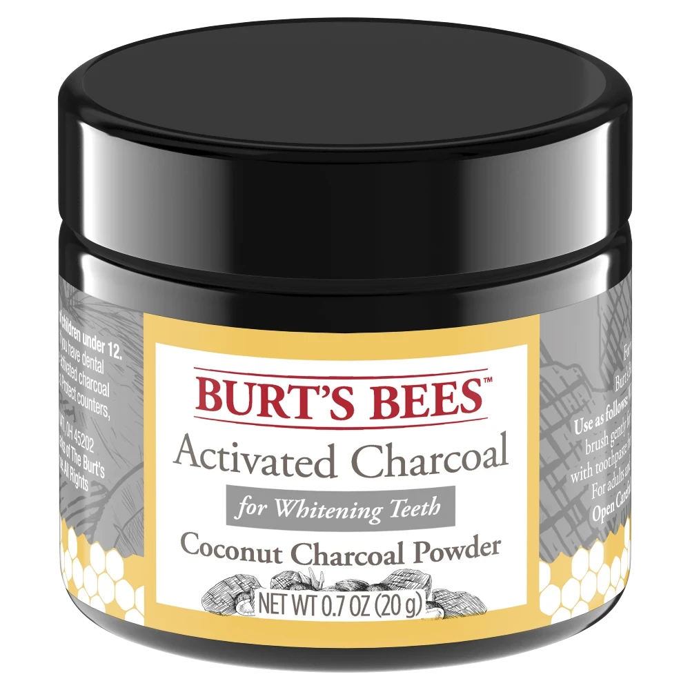 Burt's Bees Activated Charcoal Powder Spearmint  0.7oz