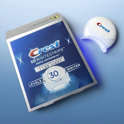 Crest 3D Whitestrips Professional White with Light Kit 7ct