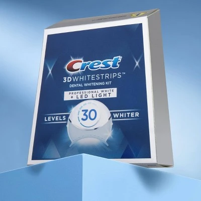 Crest 3D Whitestrips Professional White with Light Kit 7ct