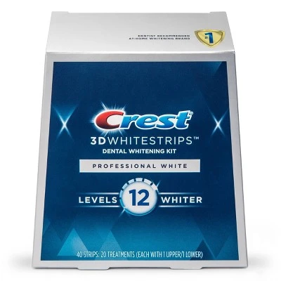 Crest 3D Whitestrips Professional White Teeth Whitening Kit  20ct