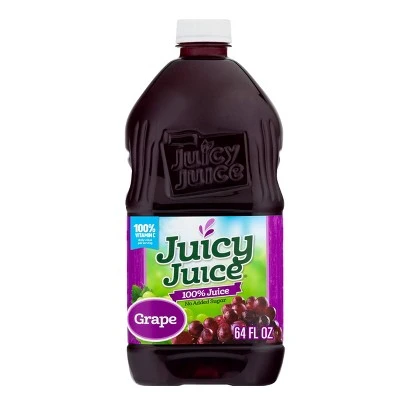 Juicy Juice 100% Grape Juice 64 floz Bottle