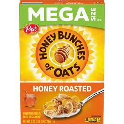 Honey Bunches of Oats Honey Bunches of Oats Honey Roasted Breakfast Cereal  28oz  Post