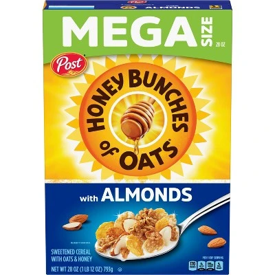 Honey Bunches of Oats Cereal, Crispy Almonds