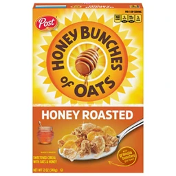  Post Honey Bunches of Oats Honey Roasted Sweetened Cereal, Honey Roasted