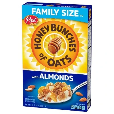 Post Honey Bunches of Oats, With Crispy Almonds Cereal