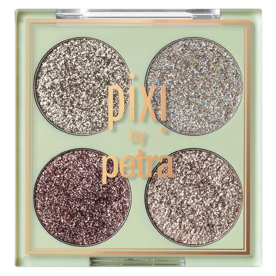 Pixi by Petra Glitter y Eye Quad Gold Lava  0.14oz