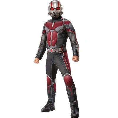 Men's Marvel Avengers Ant Man Deluxe Halloween Costume One Size
