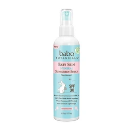 Babo Botanicals Babo Botanicals Baby Skin Mineral Non Aerosol Sunscreen Pump Spray SPF 30 6 fl oz