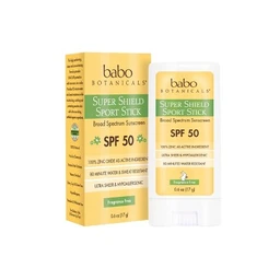 Babo Botanicals Babo Botanicals Super Shield Sport Sunscreen Stick Fragrance  SPF 50  0.6oz