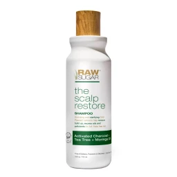 Raw Sugar Rawsugar the Scalp Renew Shampoo, Activated Charcoal + Tea Tree + Moringa Oil