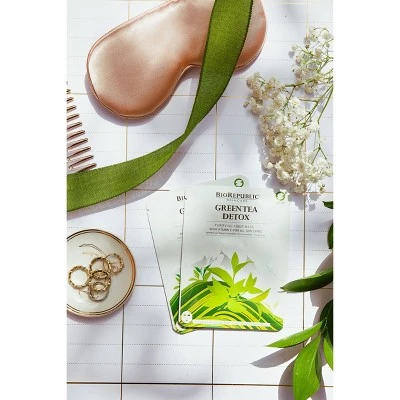 BioRepublic SkinCare Green Tea Detox Purifying Mask  0.63oz