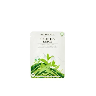 BioRepublic SkinCare Green Tea Detox Purifying Mask  0.63oz