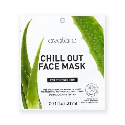 Unscented Avatara Chill Out Face Mask For Stressed Skin 0.71 fl oz