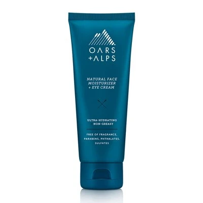 Oars + Alps Men's Daily All Natural Anti Aging Face Moisturizer & Eye Cream  2.5oz
